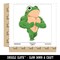 Pocket Frog Buff Muscles Funny Waterproof Vinyl Phone Tablet Laptop Water Bottle Sticker Set - 5 Pack